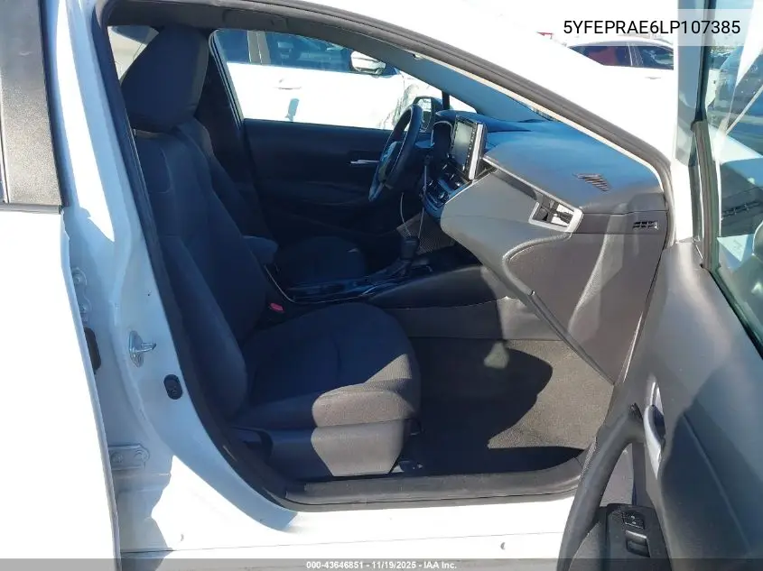 5YFEPRAE6LP107385 2020 Toyota Corolla Le