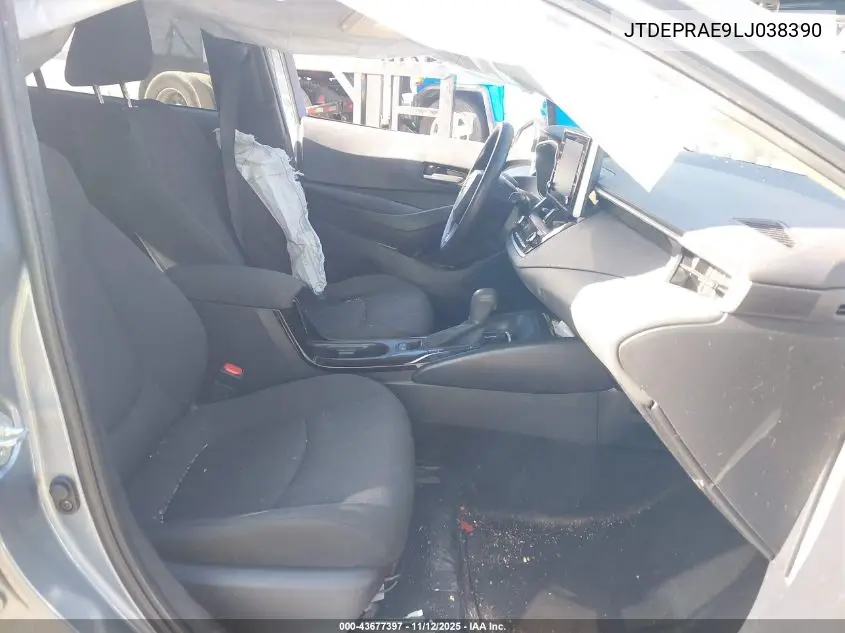 JTDEPRAE9LJ038390 2020 Toyota Corolla Le