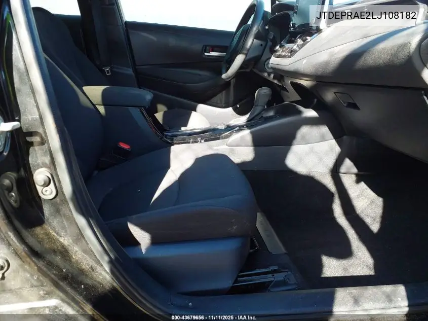 JTDEPRAE2LJ108182 2020 Toyota Corolla Le