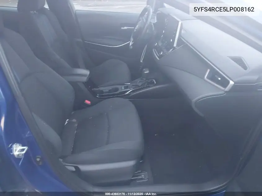 5YFS4RCE5LP008162 2020 Toyota Corolla Se