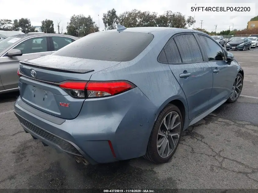 5YFT4RCE8LP042200 2020 Toyota Corolla Xse