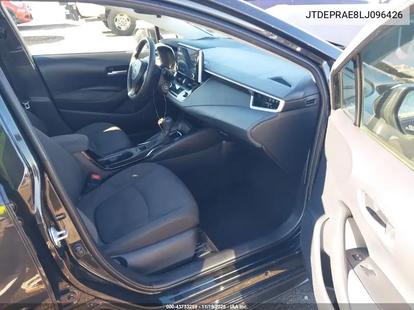 JTDEPRAE8LJ096426 2020 Toyota Corolla Le