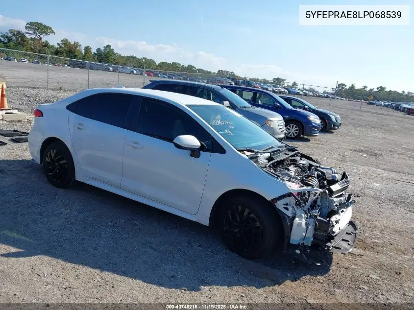 5YFEPRAE8LP068539 2020 Toyota Corolla Le