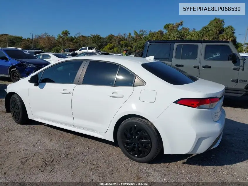 5YFEPRAE8LP068539 2020 Toyota Corolla Le