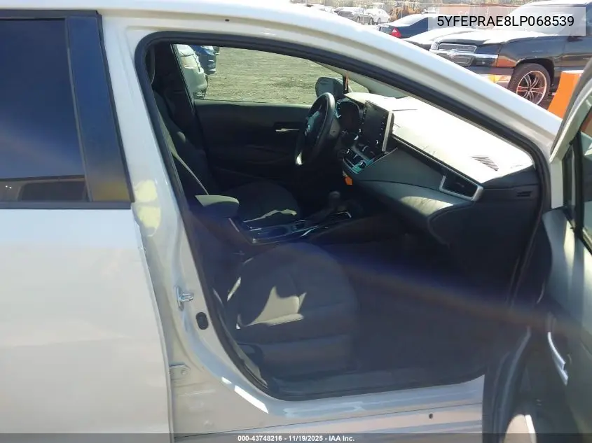 5YFEPRAE8LP068539 2020 Toyota Corolla Le