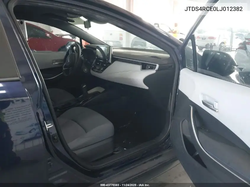 JTDS4RCE0LJ012382 2020 Toyota Corolla Se