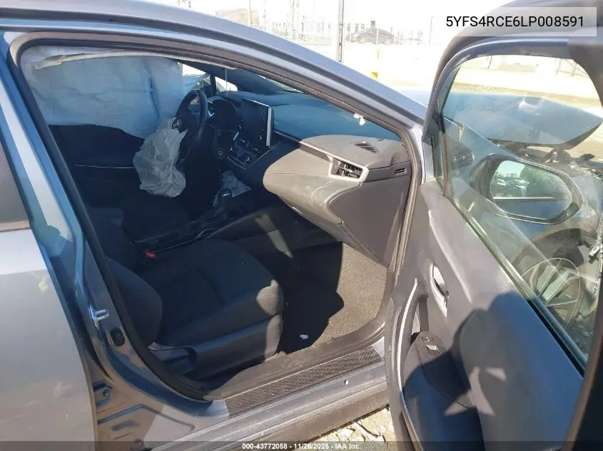 5YFS4RCE6LP008591 2020 Toyota Corolla Se