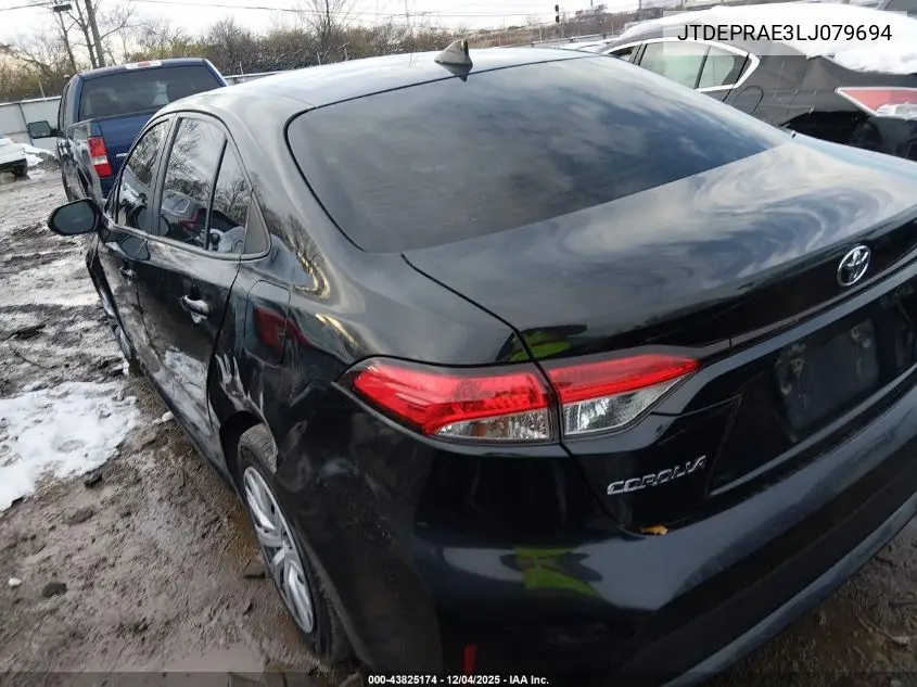 JTDEPRAE3LJ079694 2020 Toyota Corolla Le