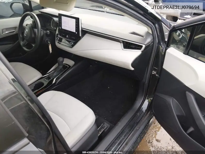 JTDEPRAE3LJ079694 2020 Toyota Corolla Le