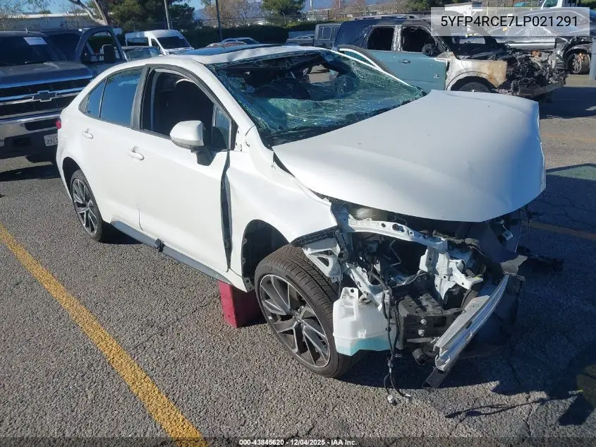 5YFP4RCE7LP021291 2020 Toyota Corolla Se