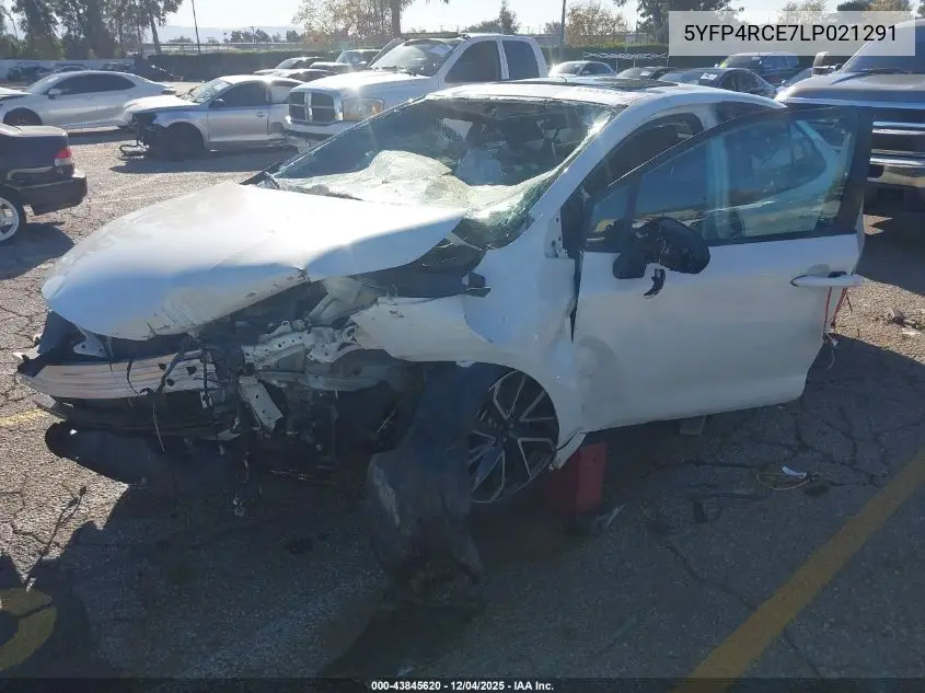 5YFP4RCE7LP021291 2020 Toyota Corolla Se
