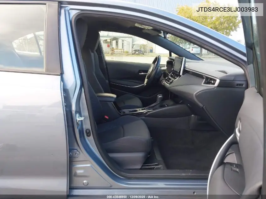 JTDS4RCE3LJ003983 2020 Toyota Corolla Se