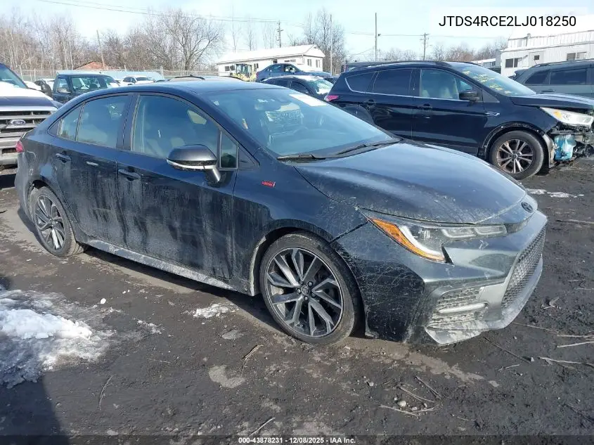 JTDS4RCE2LJ018250 2020 Toyota Corolla Se