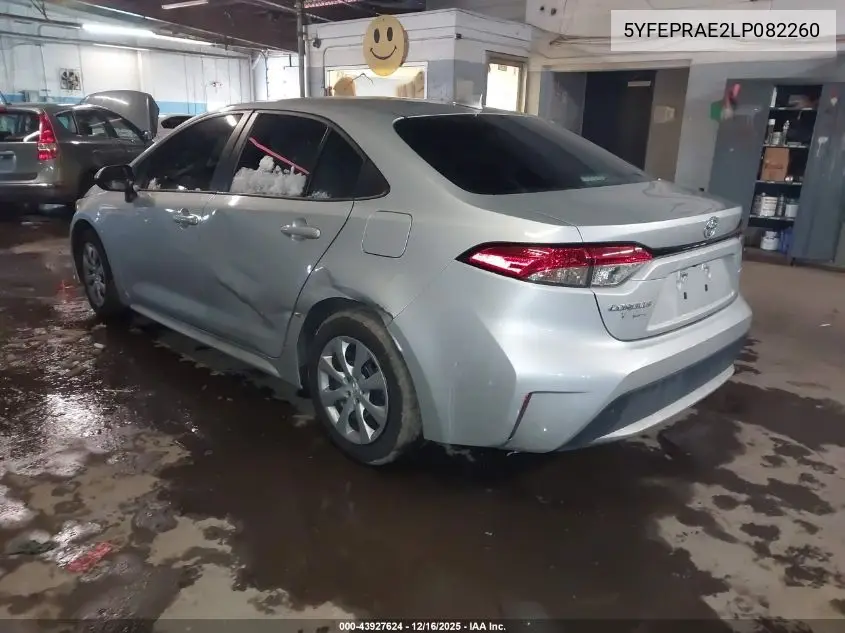 5YFEPRAE2LP082260 2020 Toyota Corolla Le