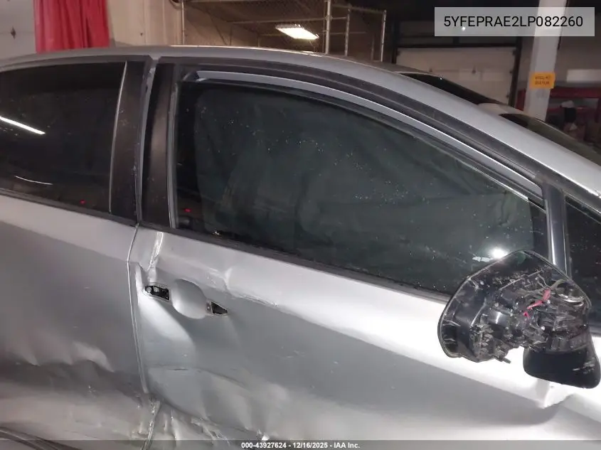 5YFEPRAE2LP082260 2020 Toyota Corolla Le