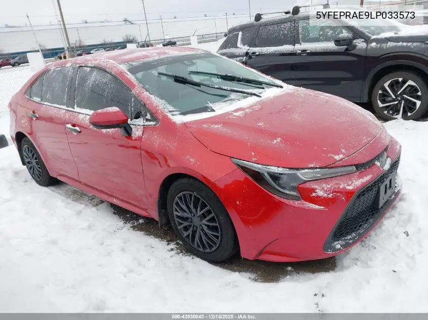 5YFEPRAE9LP033573 2020 Toyota Corolla Le