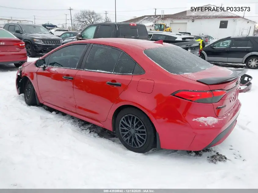 5YFEPRAE9LP033573 2020 Toyota Corolla Le