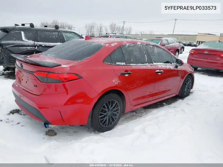 5YFEPRAE9LP033573 2020 Toyota Corolla Le