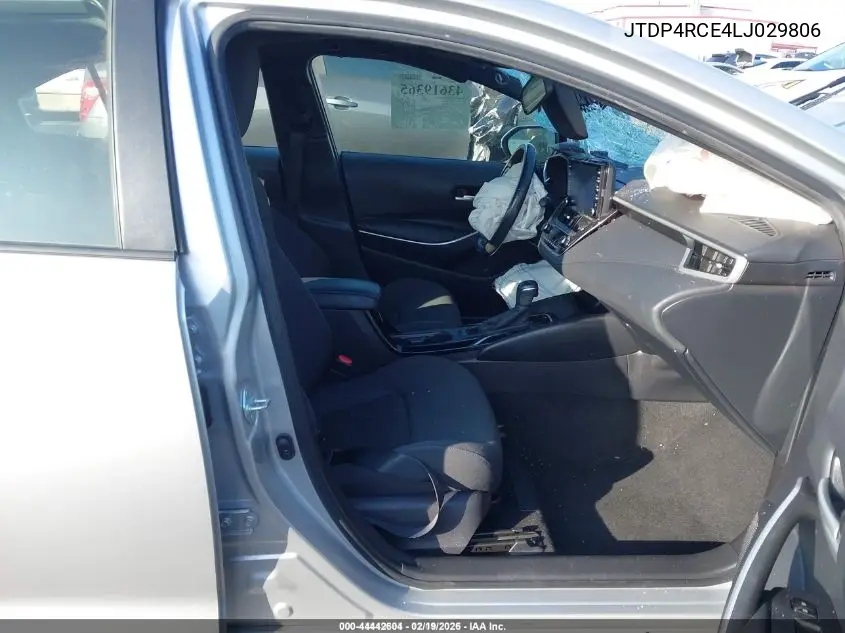 JTDP4RCE4LJ029806 2020 Toyota Corolla Se