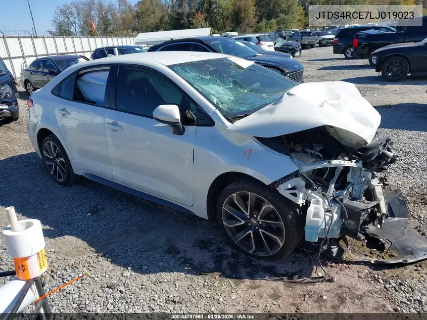 JTDS4RCE7LJ019023 2020 Toyota Corolla Se
