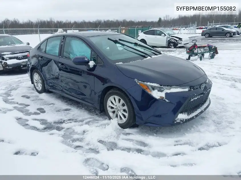 5YFBPMBE0MP155082 2021 Toyota Corolla