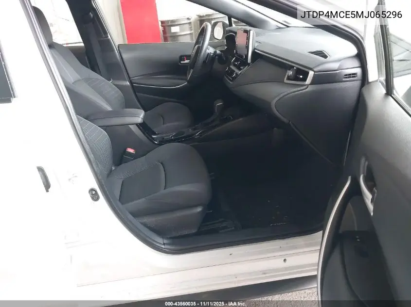 JTDP4MCE5MJ065296 2021 Toyota Corolla Se