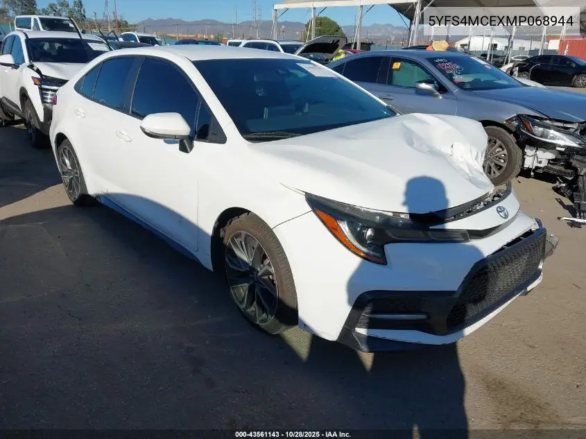 5YFS4MCEXMP068944 2021 Toyota Corolla Se