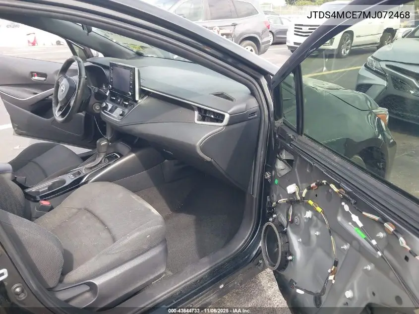 JTDS4MCE7MJ072468 2021 Toyota Corolla Se