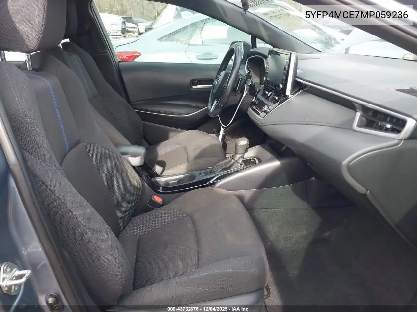 5YFP4MCE7MP059236 2021 Toyota Corolla Se