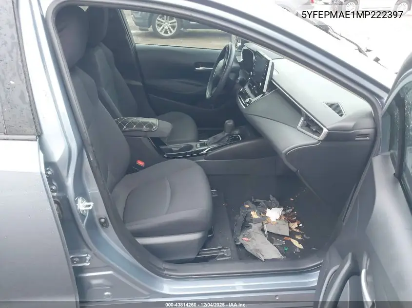 5YFEPMAE1MP222397 2021 Toyota Corolla Le