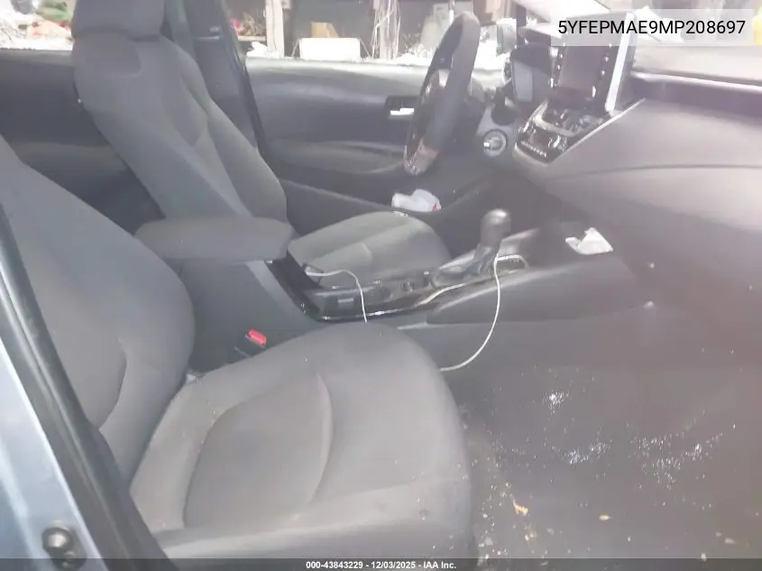 5YFEPMAE9MP208697 2021 Toyota Corolla Le