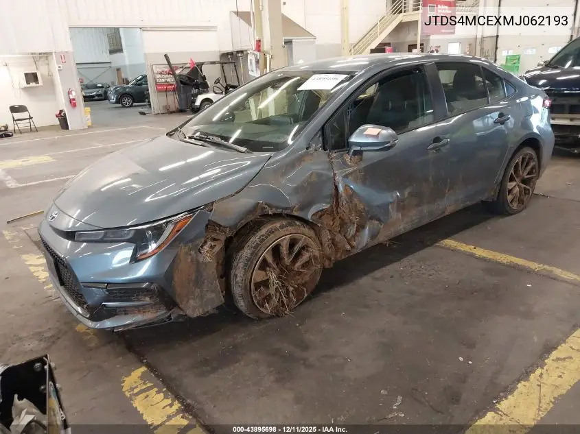JTDS4MCEXMJ062193 2021 Toyota Corolla Se