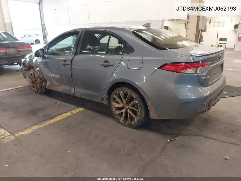 JTDS4MCEXMJ062193 2021 Toyota Corolla Se