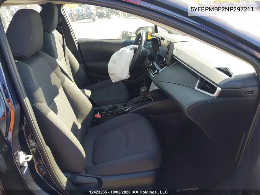 5YFBPMBE2NP297211 2022 Toyota Corolla Le