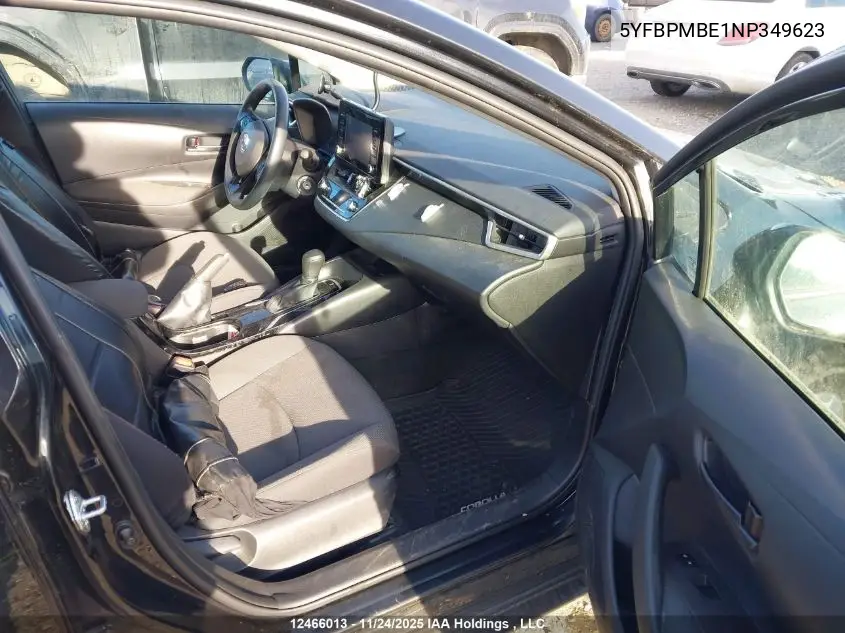 5YFBPMBE1NP349623 2022 Toyota Corolla