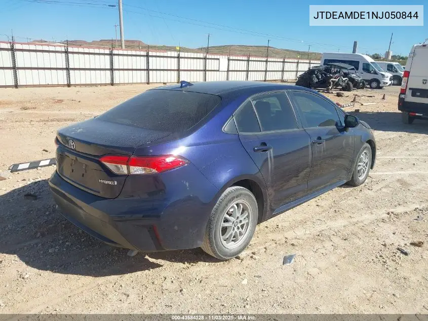 JTDEAMDE1NJ050844 2022 Toyota Corolla Hybrid Le