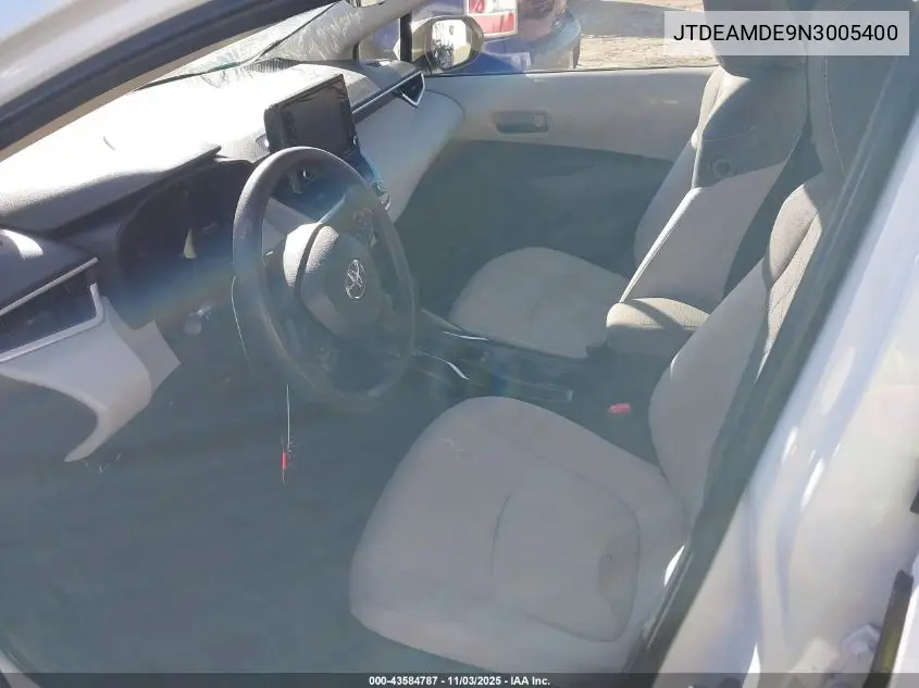 JTDEAMDE9N3005400 2022 Toyota Corolla Hybrid Le