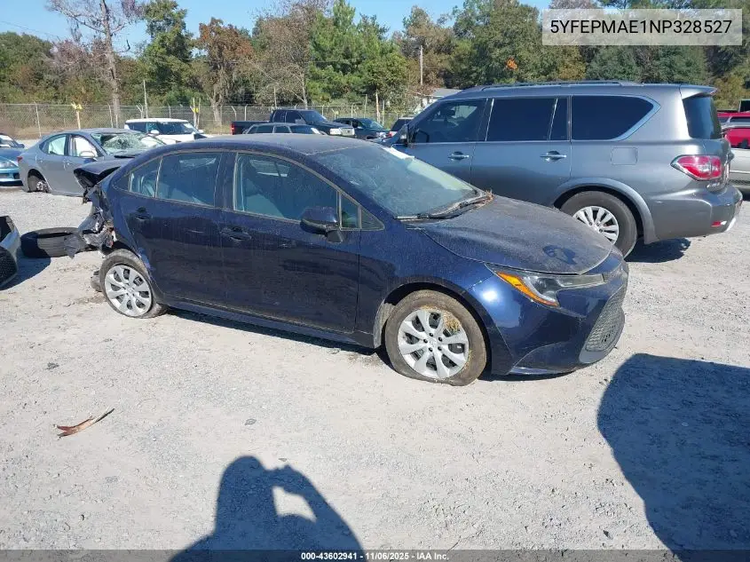 5YFEPMAE1NP328527 2022 Toyota Corolla Le