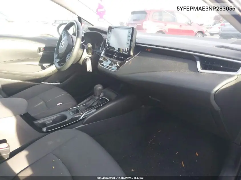 5YFEPMAE3NP283056 2022 Toyota Corolla Le