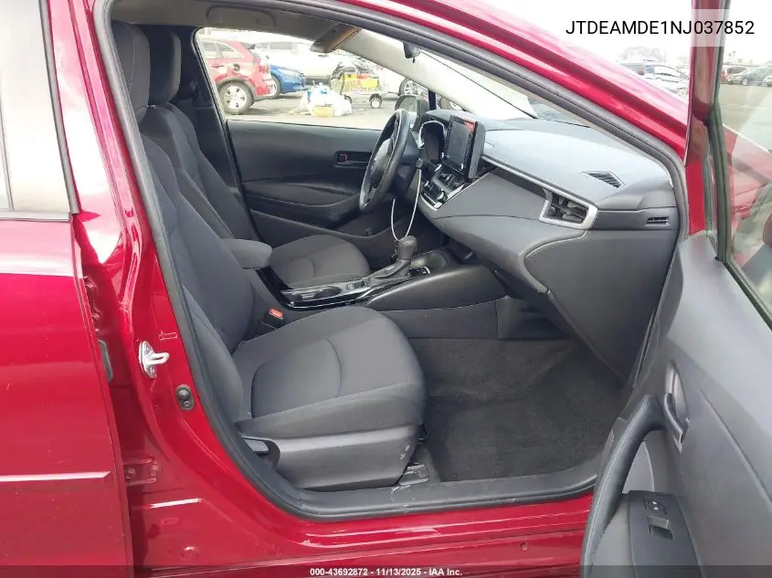 JTDEAMDE1NJ037852 2022 Toyota Corolla Hybrid Le