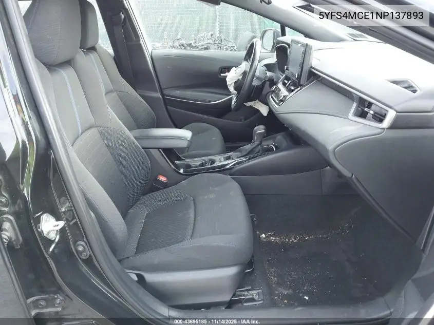 5YFS4MCE1NP137893 2022 Toyota Corolla Se