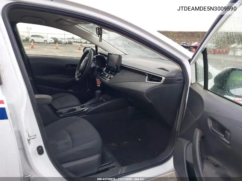 JTDEAMDE5N3009590 2022 Toyota Corolla Hybrid Le