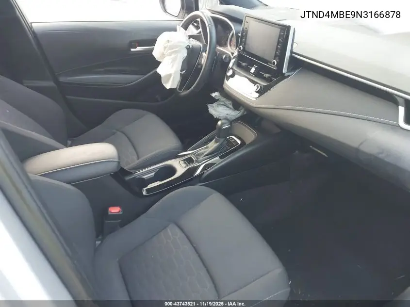 JTND4MBE9N3166878 2022 Toyota Corolla Se