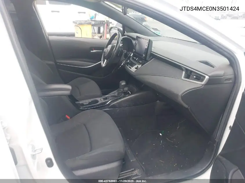 JTDS4MCE0N3501424 2022 Toyota Corolla Se