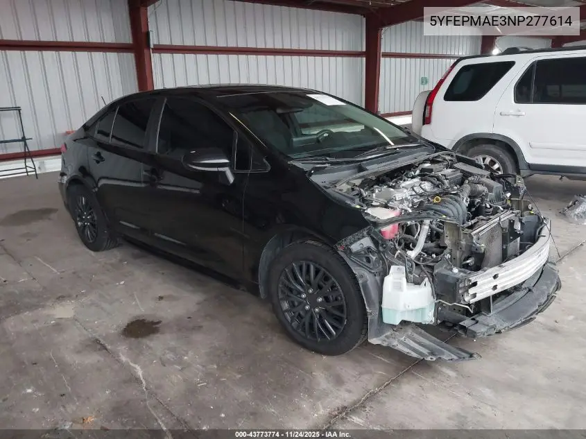 5YFEPMAE3NP277614 2022 Toyota Corolla Le