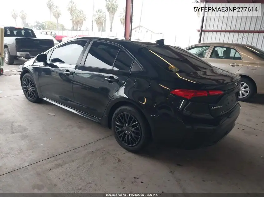 5YFEPMAE3NP277614 2022 Toyota Corolla Le