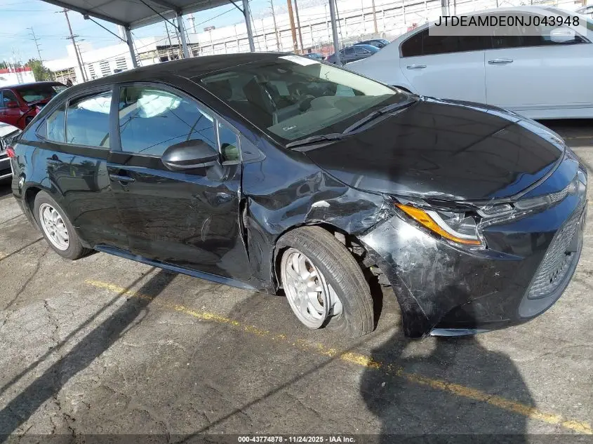 JTDEAMDE0NJ043948 2022 Toyota Corolla Hybrid Le