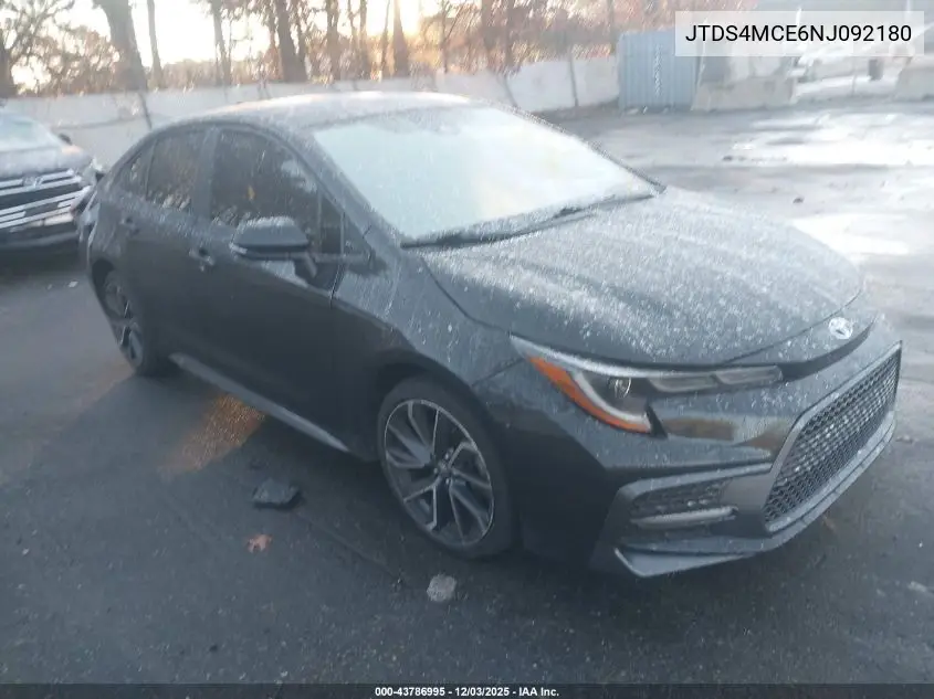 JTDS4MCE6NJ092180 2022 Toyota Corolla Se