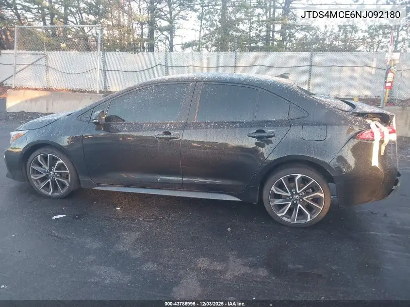 JTDS4MCE6NJ092180 2022 Toyota Corolla Se