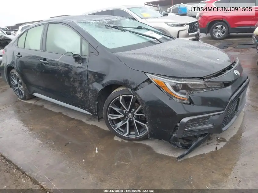 JTDS4MCE3NJ091505 2022 Toyota Corolla Se